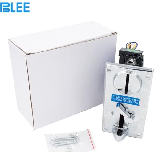 130c Comparative coin-operated alloy panel Token Coin Selector Money Validator Currency Receiver for Vending Arcade Machine Part