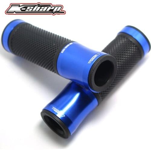 9 color CNC Motorcycle Aluminum Rubber Gel Hand Grips 7/8" Handle Bar Sports Bikes for DUCATI 400 MONSTER 620 MONSTER / 620 MTS