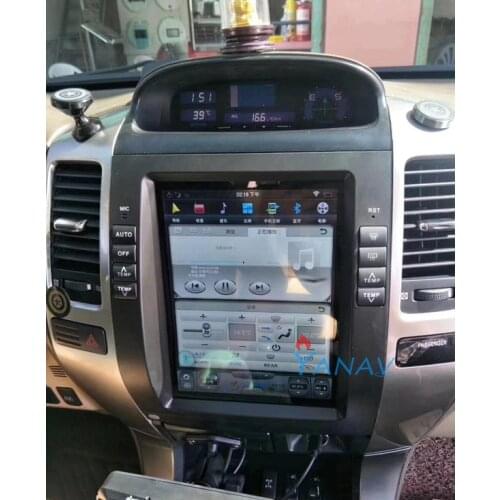 HD vertical screen Car stereo radio audio player for-Lexus GX400 GX470 2004-2009 Tesla Android Car multimedia DVD video player