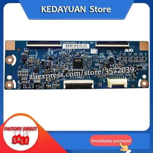 Free shipping for UA43J51SWAJXXZ T430HVN01.6 Ctrl BD 43T01-C02 Logic Board