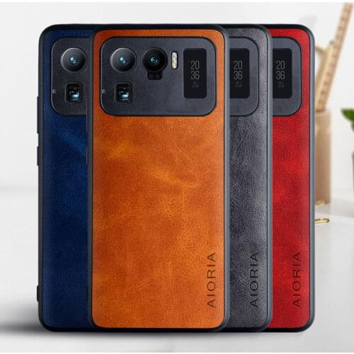 Phone Case for XiaoMi Mi 11 Ultra coque Luxury Vintage leather Skin covers for xiaomi mi 11 ultra case funda capa