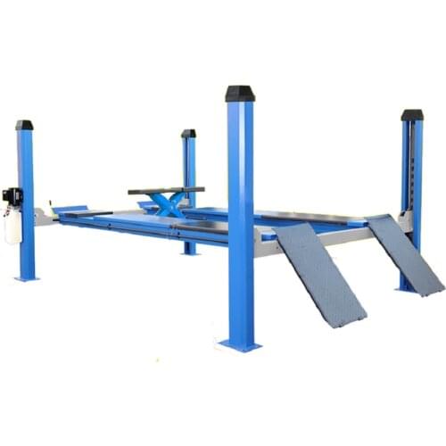 3.5T Four Post Car Lift For Wheel Alignment