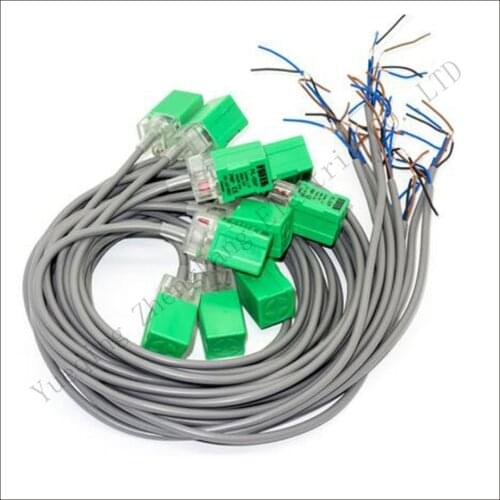 Fotek Proximity switch sensor DC three-wire PL-05P PL-05P2 PNP-NO/NC general cormer column approach switch IP67 Metal sensor