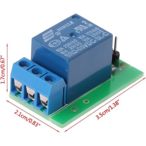 IO25A01 5V Flip-Flop Latch Relay Module Bistable Self-locking Switch Low Pulse Trigger Board L4MB