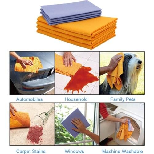 Multifunctional Set Super Non-Woven Super Absorbent Towels Kitchen Dish Cloth Car Window Pet Anti-Grease Washing Cleaning Rags