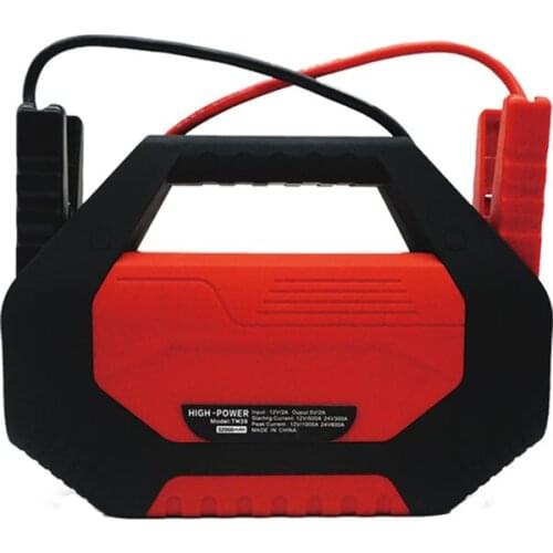 New battery pack car battery jumper cables 24v power bank jumper car battery lortable jump starter