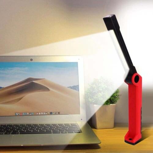 New product COB folding work light work light rotatable inspection light camping light emergency light USB rechargeable