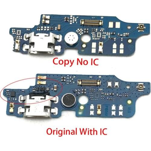 New Dock Connector Micro USB Charger Charging Port Flex Cable For Motorola Moto E6 Plus USB Changer board Replacement Parts