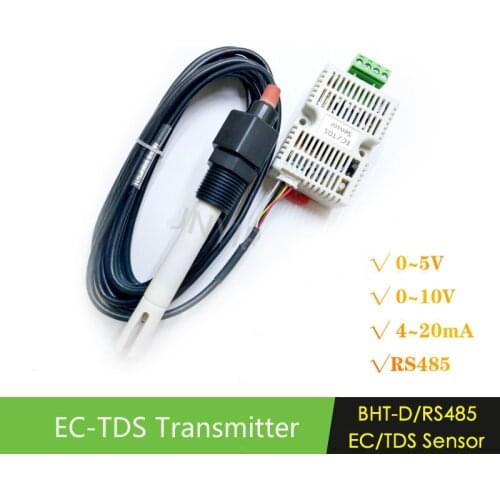 EC Transmitter TDS Sensor Module Conductivity 4-20 MA Analog Voltage RS485
