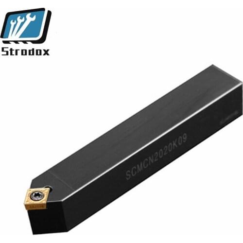 CNC turning tool 50-degree sharp knife rhombus cylindrical toolholder SCMCN1616H09/2020K09 Instrument lathe Knives