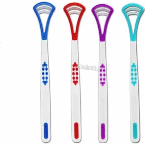 4 colors tongue brush tongue scraper oral cleaning care keep oral hygiene fresh breath air