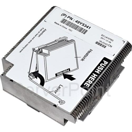 49Y5341 For X3550 M2 X3550 M3, X3650 M2, X3650 M3 Heatsink Refurbished