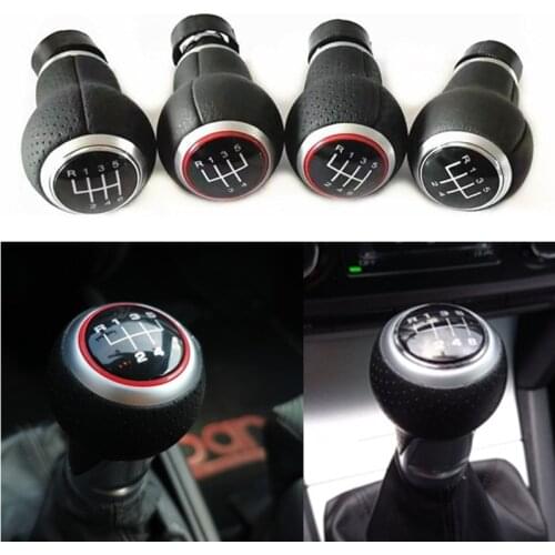5/6 Speed Car Gear Shift Knob Lever Stick for VW Passat Golf Audi A4 B6 B7 B8 A6 S4 8K A5 A3 8T Q5 8R Ibiza 6J Seat Leon Mk1