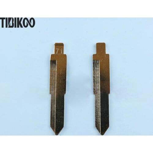 NO.71 Key Blade for Toyota Hiace replacement flip Key Blade