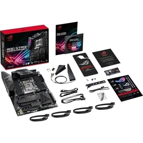 ASUS) X299 motherboard desktop computer game motherboard supports I9 9900X LGA2066 ROG STRIX X299-EGAMING II