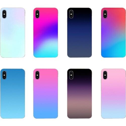 For Xiaomi Mi A1 A2 A3 CC9 CC9E 9T mi10 mi9 mi8 pro lite SE Back Skin Colorful Gradient Changing Colors