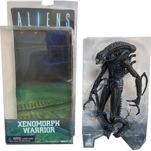 NECA Alien Figurine Xenomorph Warrior Alien Action Figures Toys Gifts 18cm