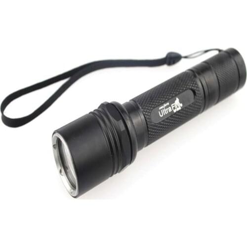 U-F WF-504B 1xCREE XM-L2 1300 Lumens 5-Mode LED Flashlight (1x18650)