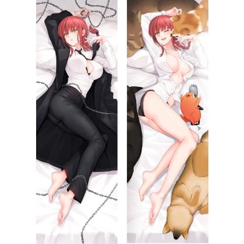 Chainsaw Man Makima Cosplay Dakimakura Pillow Case Hugging Body