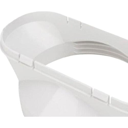 Exhaust Duct Interface, 5.1inch Diameter Exhaust Duct Hose Adapter Connector for Portable Air Conditioner