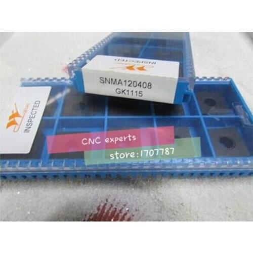 Free Shipping carbide inserts SNMA120404/SNMA120408 GK1115 Suitable for MSSNR Series Turning Facing External Lathe Tool