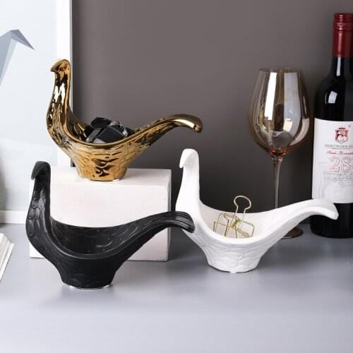 Ceramic Storage Bowl Home Decoration Pigeon Crafts Ceramic Bowl Decoration