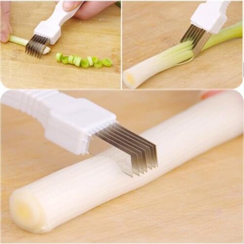 Japanese Style Kitchen Onion Cutter Cutting Onions Artifact Garlic Sprout Shredded Green Onion Shred Silk Knife Kitchen Tools