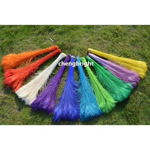 Wholesale 500pcs Featured Quality natural peacock feathers eye 75-85cm/30-34inch diy stage performance Wedding decoration