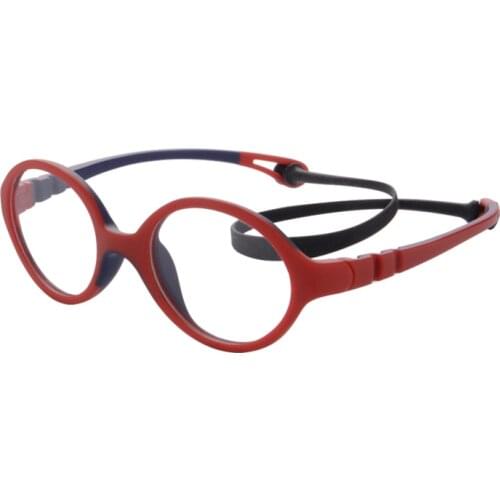 UOOUOO anti blue light glasses for kids silicon nose pads eyeglasses for children 2-7 age round shape gaming eyewear boy girl 02