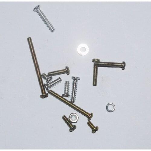 30pcs PB PWB PM Self-tapping screw nut rc car robot ship four six axis aircraft diy toys parts model accessories baby toy for c