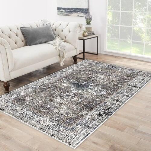 Grey color carpet ethnic grey patterned carpet modern carpet living room carpet free shipping soft