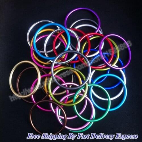Free Shipping By Express 2.5inch 100pcs/50pairs High quality metal baby sling carrier ring