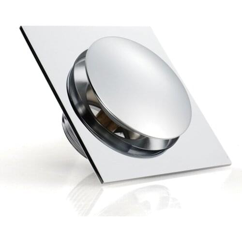 1pc Drains square bathroom shower drain strainer waste drainer anti-odor bath shower floor drain cover stopper shower