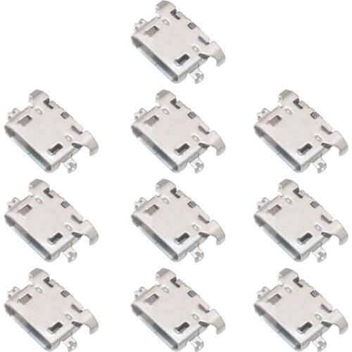 10 PCS Charging Port Connector for Motorola Moto E3 / Moto G5 / Moto G4 Play
