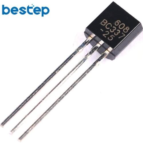 100PCS BC337 BC327 BC337-25 BC327-25 each 50pcs PNP NPN Transistor TO-92 Triode Transistor
