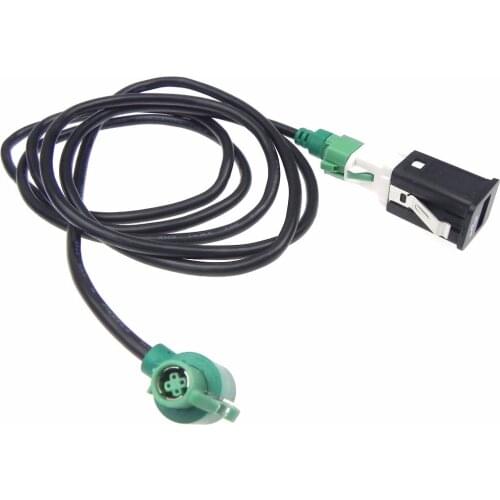 5pcs High Qualty BMW car model series USB interface 1 2 3 5 7 series USB interface USB interface + wiring harness 151cm