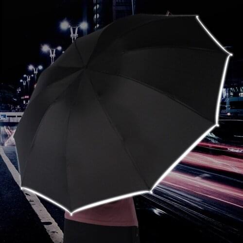 3 Fold Reverse Automatic Rain Umbrella Car Clear Umbrella Rain Women Parasol Umbrella HY99