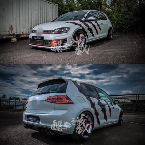 Car stickers FOR POLO Fashion customized body decoration stickers Golf 7 Golf 6 modified sports stickers
