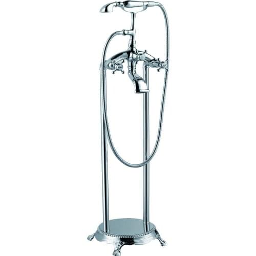 Free shipping New arrival FLOOR STANDING Bathroom CLAWFOOT FAUCET TELEPHONE FAUCET