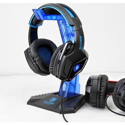 SADES Multi-function Headphone Stand Simple Display Gaming Headset Holder Headphone Accessories Hanger