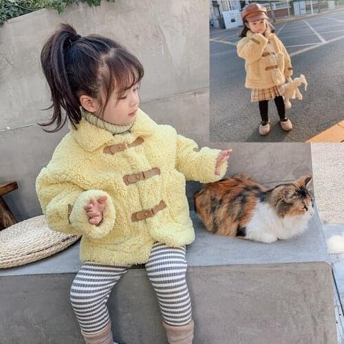 Toddler Baby Coats Autumn Winter Thicken High Quality Lambswool Jacket For Girls Kids Clothing Children Snow Wear Winter Jackets