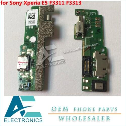 For Sony Xperia E5 F3311 F3313 USB Charge Port Connector Charging Board Vibrator Motor Flex Cable