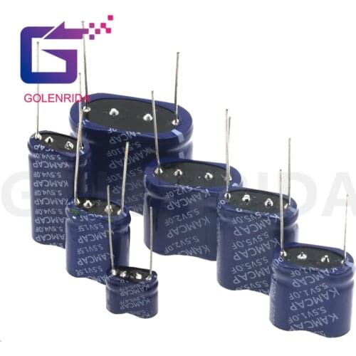 1PCS Super capacitor farad capacitor combination type 5.5V 0.22F 0.47F 1F 1.5F 2F 4F 5F 10F