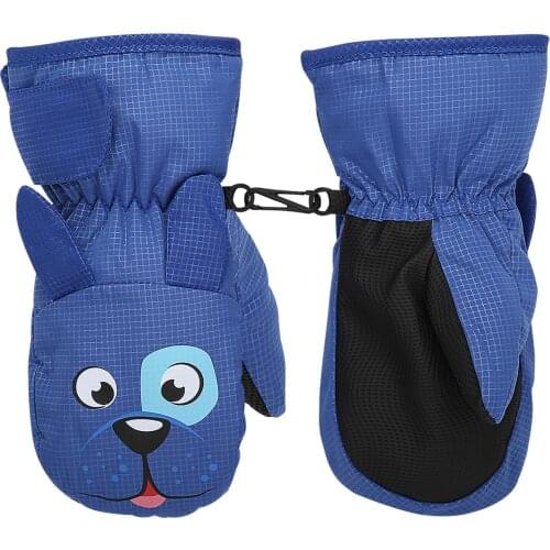 Ski Gloves for Kids Winter Windproof Gloves Waterproof Cold Weather Gloves Warm Thermal Gloves for Skiing, Cycling, Snowboarding