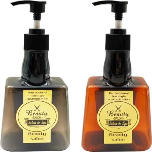 Hairdressing Spray Bottle Barber Press Bottle Salon Barber Hair Tools Hairdresser Plastic ABS Water Press Applicator Bottles