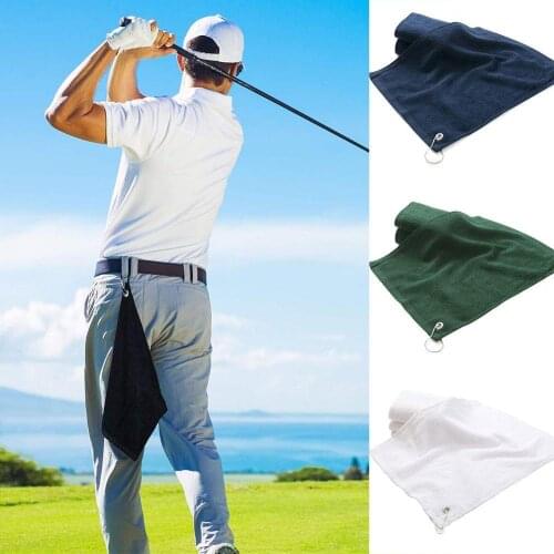 Golf Towel Small Hand With Hook Hand Towel Cotton Soft Compact Machine Towels Washing Design Drop Support Shipping V3X9