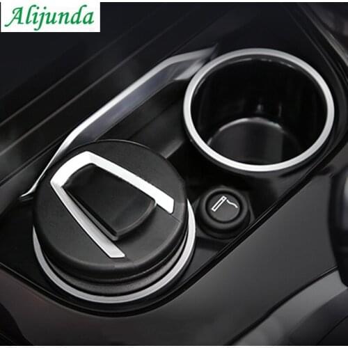 Portable car drum ashtray storage cup with LED lights for Mazda Mitsubishi Subaru Forester Outback Legacy Impreza XV