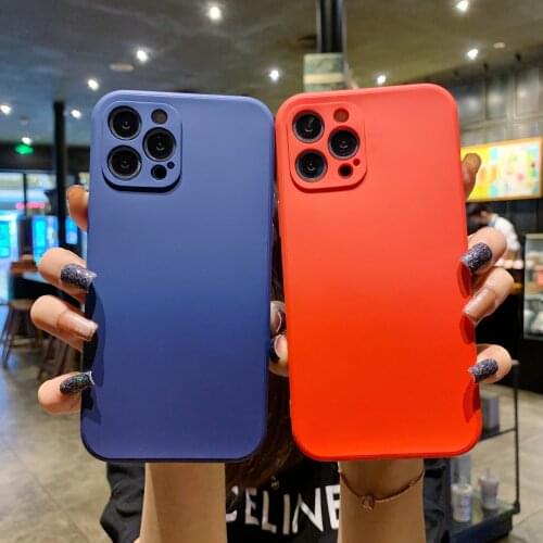 Ultra Thin Gradient Liquid Lilicone Soft Case For iPhone 12 12Mini 11 Pro MAX XSMAX XR X XS 7 8 Plus SE2020 Fashion Phone Cover