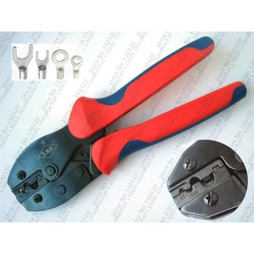 LY-101 hand crimping tool cable connector crimping pliers for 0.5-10mm2 non-insulated terminal
