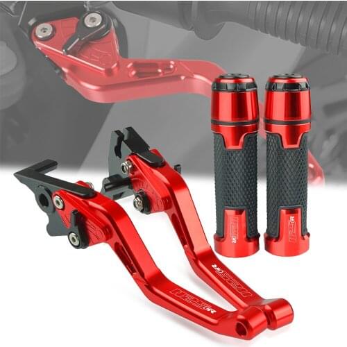 7/8'' 22MM Brakes Clutch Levers Adjustable Motorcycle Accessories Handlebar Grips FOR BUELL 1125CR 2009 1125 CR CNC Aluminum
